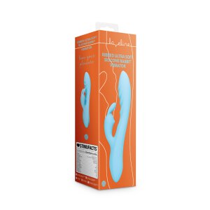Loveline gerippter ultra softer Silikon Rabbit Vibrator...