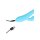Loveline vibrateur lapin en silicone ultra doux et strié bleu glacier