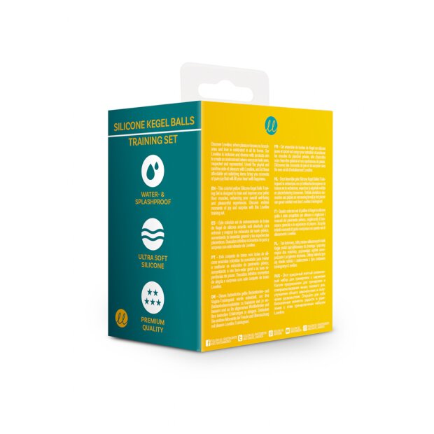 Loveline silicone pool floor training set yellow