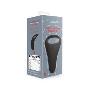 Loveline Vibrierender Penis Ring Lakritz-Schwarz