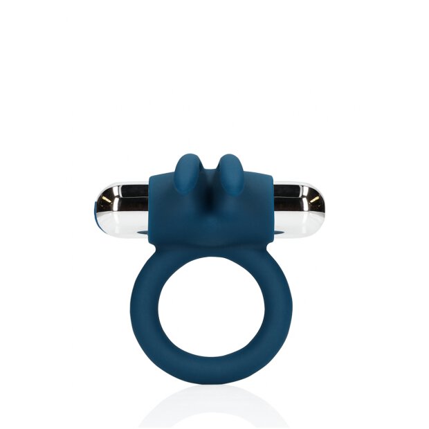 Loveline Vibrierender Rabbit Penis Ring blau