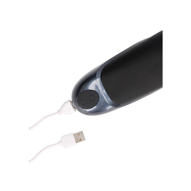 Loveline Vibrierende Masturbatorhülse Lakritz Schwarz