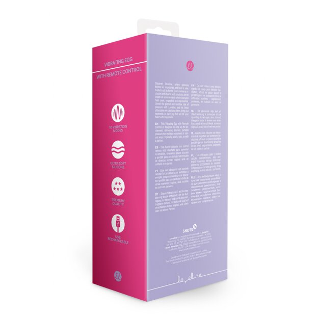 Loveline Vibro Ei mit Fernbedienung lila