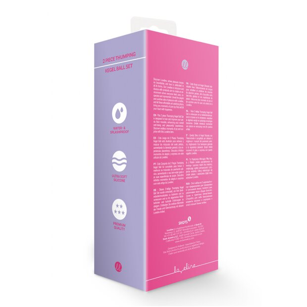 Loveline 2 cone balls strawberry red