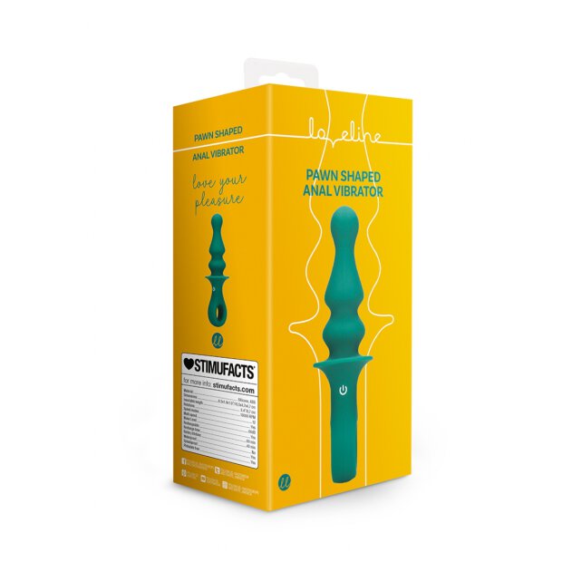 Loveline Analvibrator Pfauenfedergrün