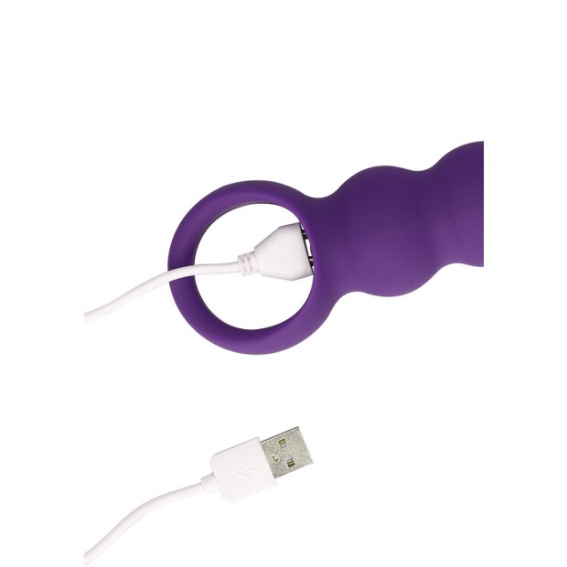 Loveline Anal-Vibrateur forme dune goutte mauve