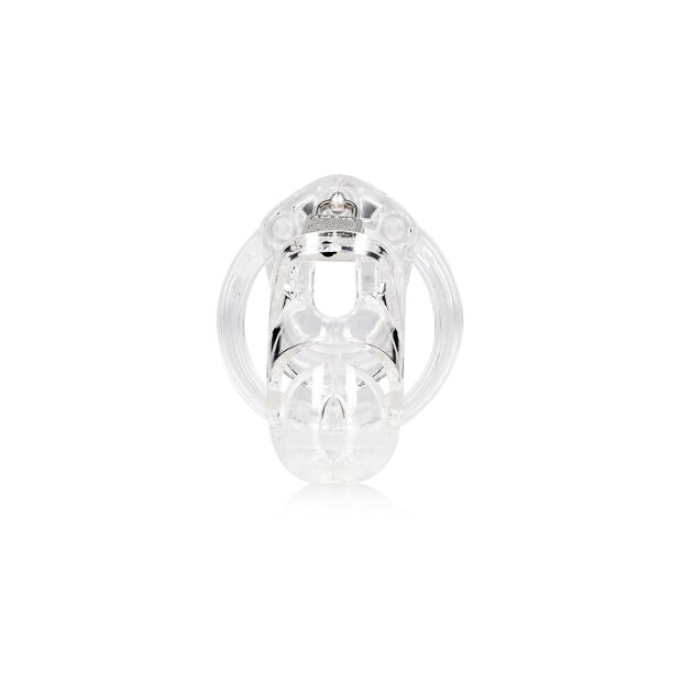ManCage modèle 25 cage de chasteté transparent 9 cm