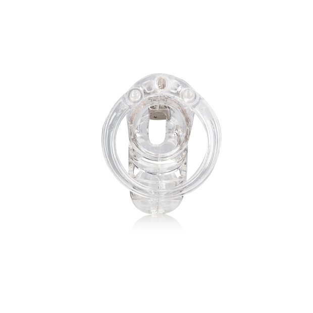 ManCage modèle 25 cage de chasteté transparent 9 cm