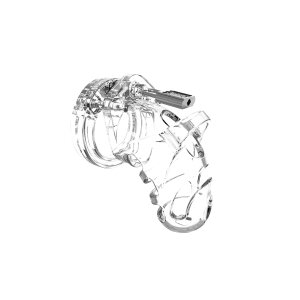 ManCage Modell 25 Keuschheitskäfig transparent 9 cm