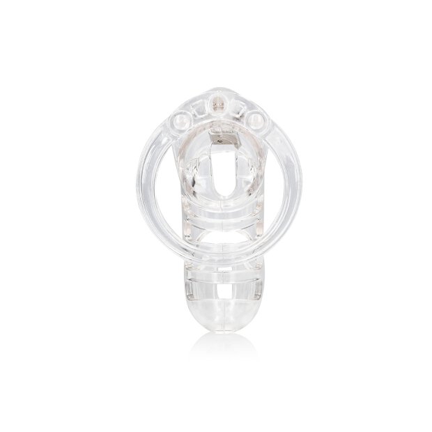 ManCage Modell 26 Keuschheitskäfig transparent 11,5 cm