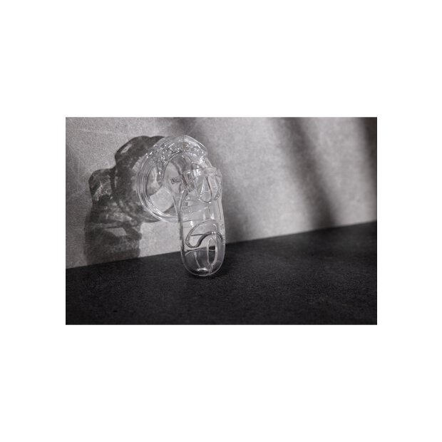 ManCage Modell 26 Keuschheitskäfig transparent 11,5 cm