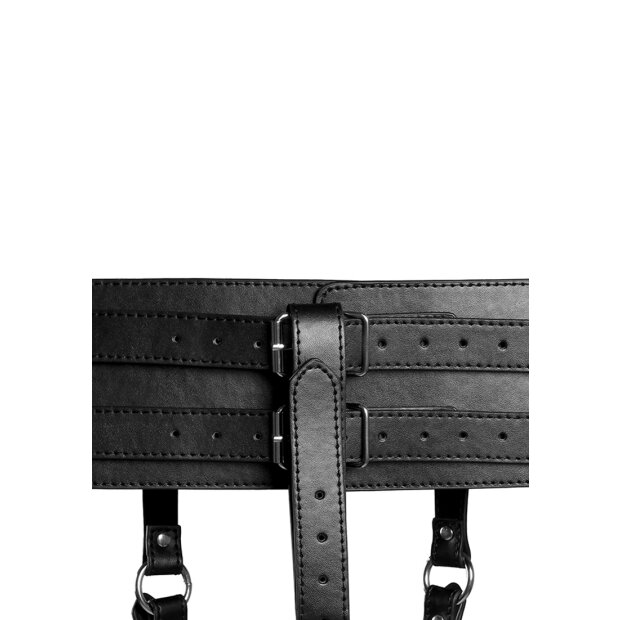 Shots belt with wall vibrator holder black