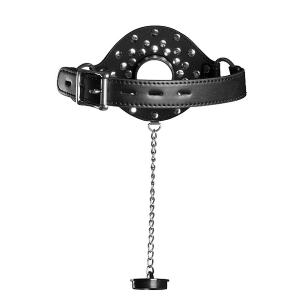 Shots Bâillon ouvert avec bouchon noir