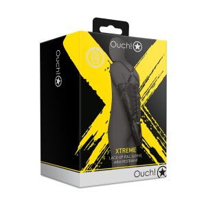 Shots Armfessel mit Schnürung schwarz