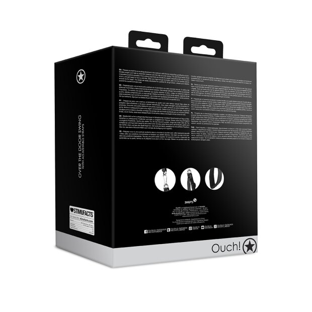 Shots Tür-Sexschaukel schwarz