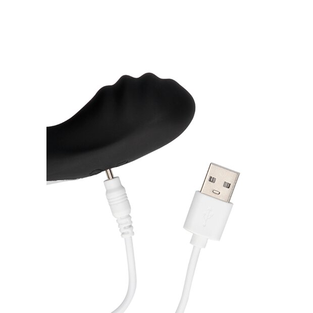 Shots Vibro Prostata Massager Metallic Schwarz