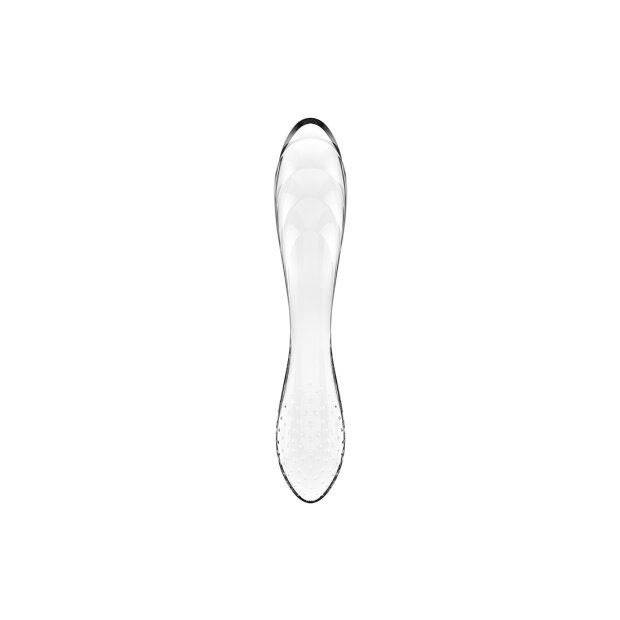 Satisfyer Dazzling Crystal 1 Glass Dildo Transparent