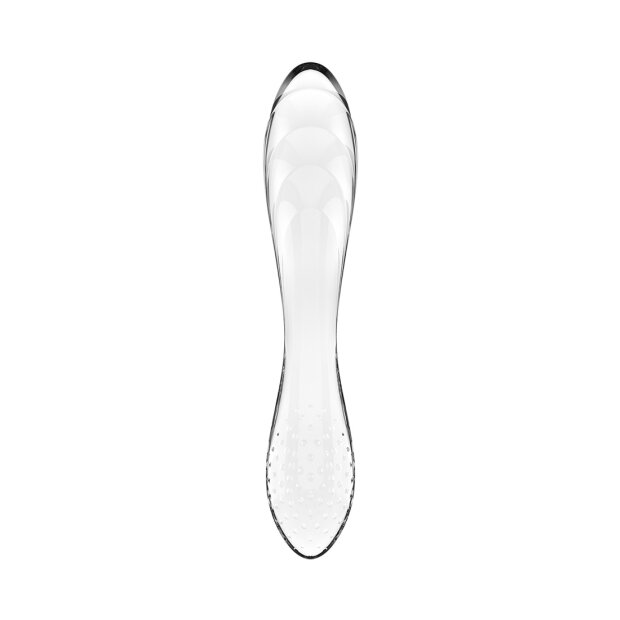 Satisfyer Dazzling Crystal 1 Glass Dildo Transparent