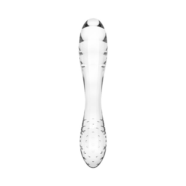 Satisfyer Dazzling Crystal 1 Glass Dildo Transparent
