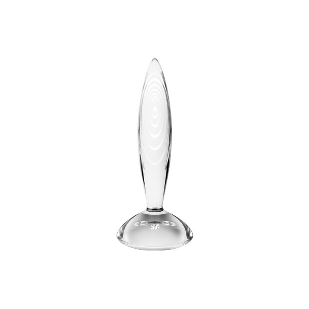 Satisfyer Sparkling Crystal Glass Dildo Transparent