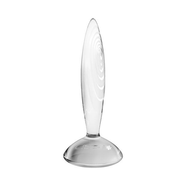 Satisfyer Sparkling Crystal Glass Dildo Transparent