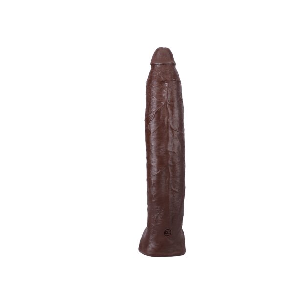 Doc Johnson Damion Dayski Realistic ULTRASKYN Dildo 12" / 30 cm Chocolate