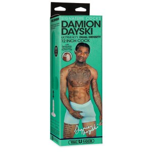Doc Johnson Signature Cocks Damion Dayski Dildo Beige 30 cm