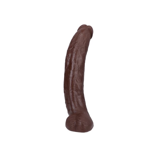 Doc Johnson Brickzilla Realistic ULTRASKYN Dildo 13" / 33 cm Chocolate