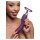 XR Brands Lickgasm Vibrator mit Leck + Saugfunktion lila