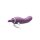 XR Brands Lickgasm Vibrator mit Leck + Saugfunktion lila