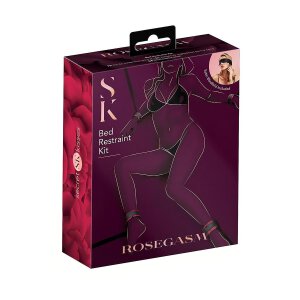 Secret Kisses Rosegasm Bed Restraint Kit
