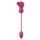 Essentials Flexible Dual Stimulator And Vibrating Egg Pink