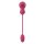 Essentials Flexible Dual Stimulator And Vibrating Egg Pink