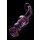 Glaze Glass Rosebud G-Spot Dildo - 19 cm