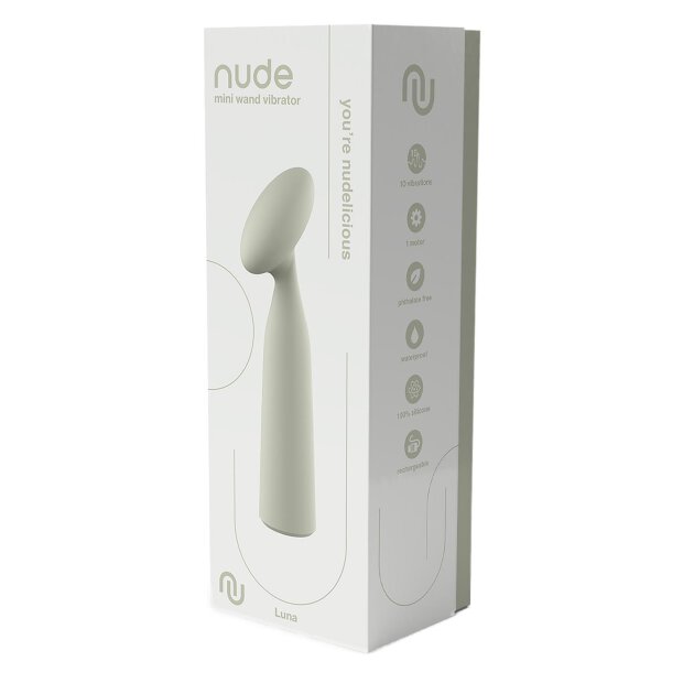 Nude Mini Wand Vibrator