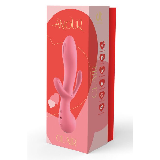 Amour Triple Pleasure Vibe Claire