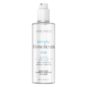 Wicked Simply Timeless Aqua Jelle Lubricant 120 ml