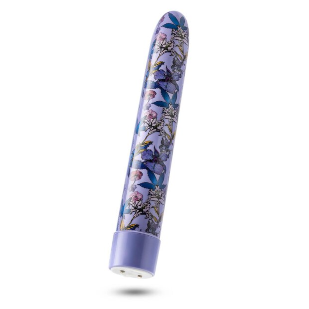Limited Addiction Floradelic 7 Inch Rechargeable Vibe Purple