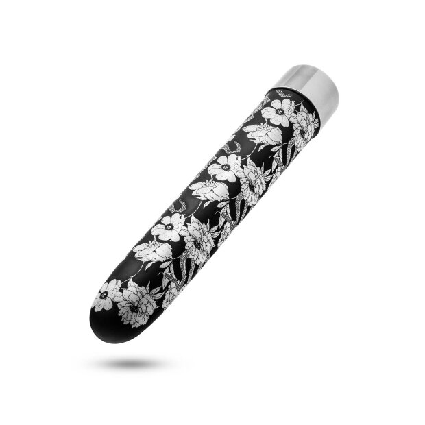 The Collection Eden 7 Inch Rechargeable Vibe Black