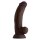 Shaft Model C 7,5 Inch Liquid Silicone Dong With Balls Mahogany 19 cm