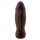 Shaft Liquid Silicone Vibrating Bullet Mahogany