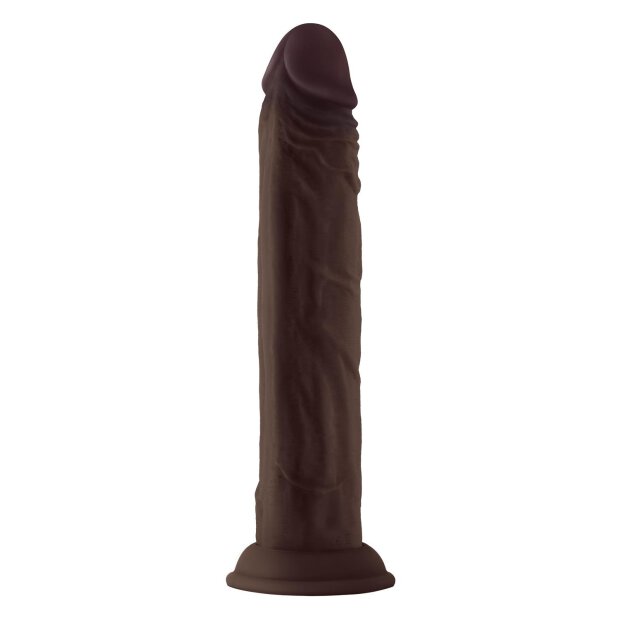 Shaft Model J 9,5 Inch Liquid Silicone Dong Mahogany 24,1 cm