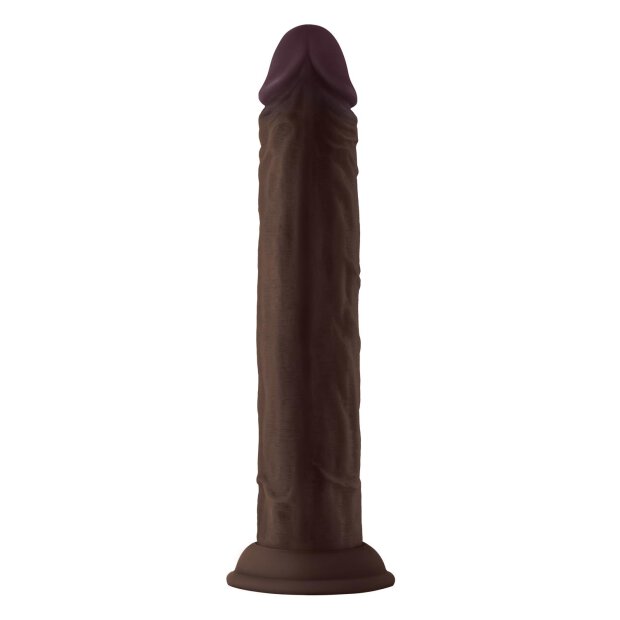 Shaft Model J 9,5 Inch Liquid Silicone Dong Mahogany 24,1 cm