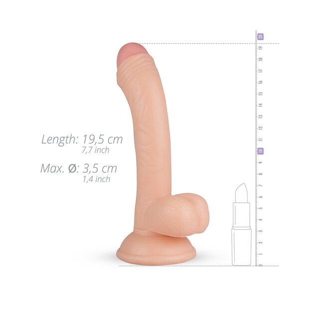 Vince Realistic Dildo  - 19,5 cm