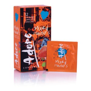 Adore Flavours Condoms 12 Stück