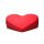 Bedroom Bliss Liebes Kissen rot