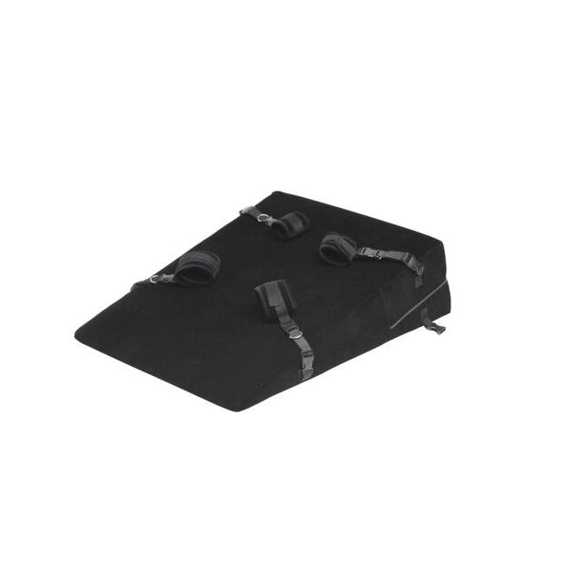 Bedroom Bliss Großes Bondage Kissen schwarz