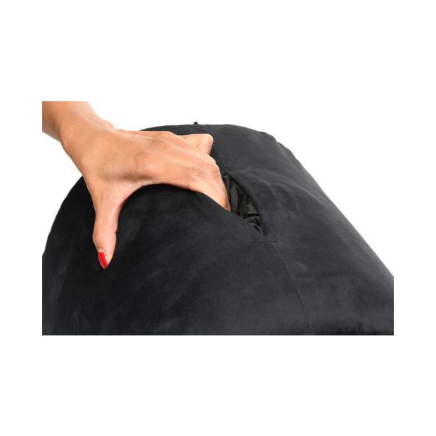 Bedroom Bliss Liebes Kissen schwarz