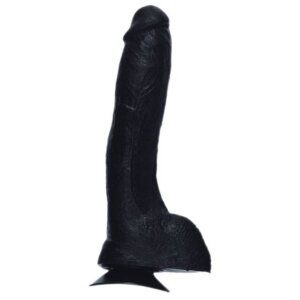 BP Dong With Balls - Ultimate - Black - 23 cm. (9 inch)