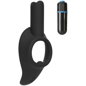 Doc Johnson Cock Jock Vibrating Silicone C-Ring 38 mm. -...